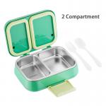 304 Stainless Steel Metal Bento Lunch Box Leak-Proof and Odor-Resistant for Fresh Food Every Time for sale