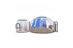 China Durability Stability Bubble Globe Tent PC Material 3m Bubble Tent supplier