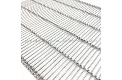 China                  Flat Flex Wire Mesh Conveyor Belt for Food Industry              supplier