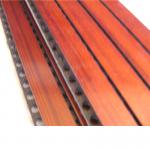 Anti Moisture Music Studio Acoustic Panels Composite MDF Grooved Wood Panel for sale