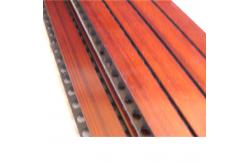 China Anti Moisture Music Studio Acoustic Panels Composite MDF Grooved Wood Panel supplier