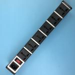 Multifunction IEC320 C14 Inlet 6 Outlet Universal Power Strip for sale