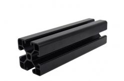China Black Anodised T Slotted T6 Aluminum Extrusion Framing Systems supplier