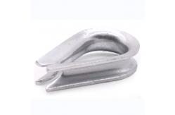 China Hot Forged Electric Power Fittings HDG Guy Wire Thimble supplier