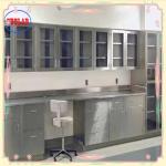 Customized Lab Bench Furnitures As Drawing Number Of Cabinets for sale
