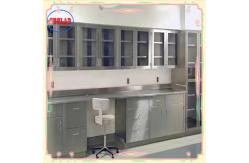 China Customized Lab Bench Furnitures As Drawing Number Of Cabinets supplier