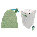AS4736 Certified Earth Friendly Dog Poop Bags Compostable Drawstring for sale