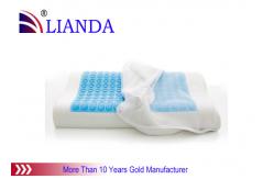 China Gel Memory Foam Pillow Visco Elastic Icy Cooling Cover Machine Washable supplier