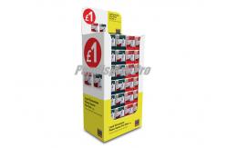 China Recyclable Cardboard Shelf Bins For Kitchen Intergredient Easy Assembly supplier