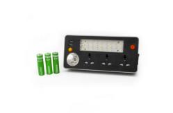China 8000K Switch Usb Camping Plug Sockets Rechargeable Home Outdoor With Emergency Light supplier