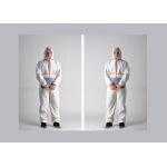 Practical Disposable Overalls Abrasion Resistant PP / SMS / SF Material for sale