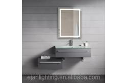 China Illuminated Wall Mounted Bathroom LED Backlit Mirror with Demister and Illuminated supplier