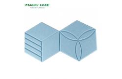 China Lightweight Polyester Fiber Acoustic Panel for Easy Installation and Handling supplier