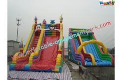 China Customized Clown  Rent Inflatable Slide , Inflatable Dry Slides supplier