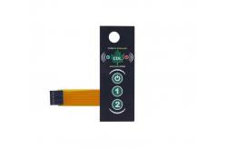 China Heavy Duty LED Membrane Keypad with IP65 Protection Level and Long Lifespan supplier