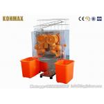 120W Fresh Squeezed Orange Juice Vending Machine Auto Feed Hopper for sale