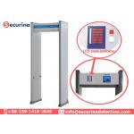 LED Visual Audible Embassy High Sensitive Metal Detector Security Inspection 6 Zones for sale