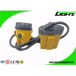 390lum 25000lux LED Mining Cap Light 10.4Ah Explosion Proof