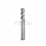 3/8 5/16 3 Flute End Mill 1/4 Shank Sheet Metal Corner Radius Cutter HRC50 for sale
