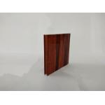 Wooden Marable Aluminum Heatsink Extrusion Profiles Length Shape Customize