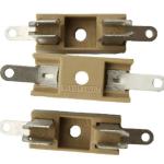 Yellow 250V 5x20 PCB Mount Fuse Holder PTF Fuse Terminal Block