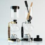 Syphon Pots Coffee Kettle Pot 3 Cups 5 Cups Coffee Maker Classic Glass Siphon Pot 3 Person Plug Pitcher Milk Jug for sale