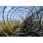 Spiral Straight Line and Cross Type Razor Barbed Wire Available BTO-12 for sale