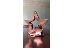 China Metal Stars CCC 20cm Height Custom Trophy Cup For Winners supplier