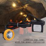 Explosionproof Portable Led Miners Light 1 Watt 6.6ah Rechargeable for sale
