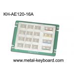 Anti - rusty Stainless Steel Numeric Panel mount Keypad in 4x4 Matrix 16 Keys for sale