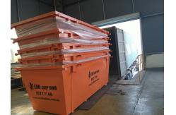 China 4m3 6m3 8m3 Skip Garbage Bin Waste Container Skips Bin supplier