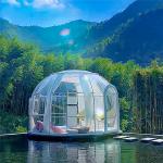 Weather Proof Polycarbonate Dome Tent Wind Resistance Weather Bubble Tent for sale