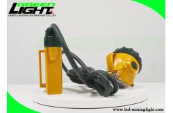 China Anti Explosive Coal Mining Cap Lamp 25000lux Brightness For Underground Mining supplier