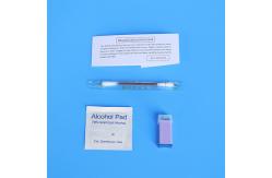 China DNA Sample Collection Card Test Curly Grid Circle Saliva Collection Card supplier