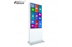 China Museums Floor Standing Digital Signage 43Inch 350cd Android LCD Totem Display supplier