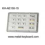 Customized Metal Access Rugged Keypad with 15 Keys for Self - service Books Kiosk for sale