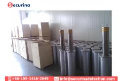 China Remote Control Driveway Security Bollards, Car Park Security Posts with AC Power Supply supplier