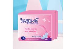 China Wholesale Individually Wrapped Sanitary Pads 100% Biodegradable Organic Sanitary Pads supplier