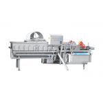 AC380V 50HZ 1000KG/H Ozone Vortex Vegetable Washer for sale