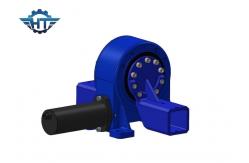 China C5 Coating Vertical Solar Slew Drive Gearbox IP66 For Waterproof 6 Inch supplier