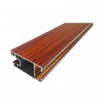 Customized Shape 6m Wood Grain Aluminium Profiles