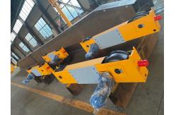 China European Style Double Girder Overhead Crane End Carriage 80Ton Workshop supplier