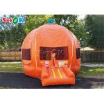 5.6x4.8x4.5mH Pumpkin Theme Inflatable Bounce House UV Resistant for sale