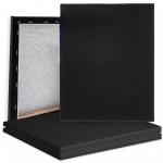 OEM Black Pre Stretched Artist Canvas Oil Painting Canvas Boards Customize Size for sale