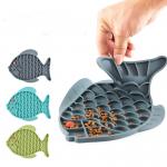 Silicone Licking Feeding Pad Slow Food Cat And Dog Pet Dinner Plate for sale