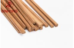 China Carbonized 24cm Square Disposable Bamboo Chopsticks supplier