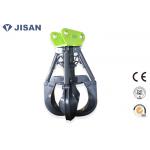 Non Rotating Orange Peel Grapple , EC210 EC240 Excavator Grab Attachment Long Life for sale