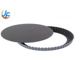 RK Bakeware China- Fluted Nonstick Tart / Quiche Pan with Removable Bottom