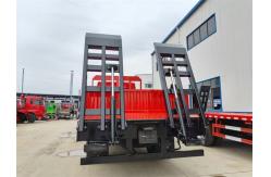 China Dongfeng Quality New 4x2 Flatbed Tow Truck Cargo Flat Bed Dump Truck supplier