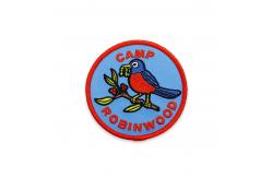 China 100% Embroidered Custom Logo Patches Smiley Face Iron On Patch Jackets Hats supplier
